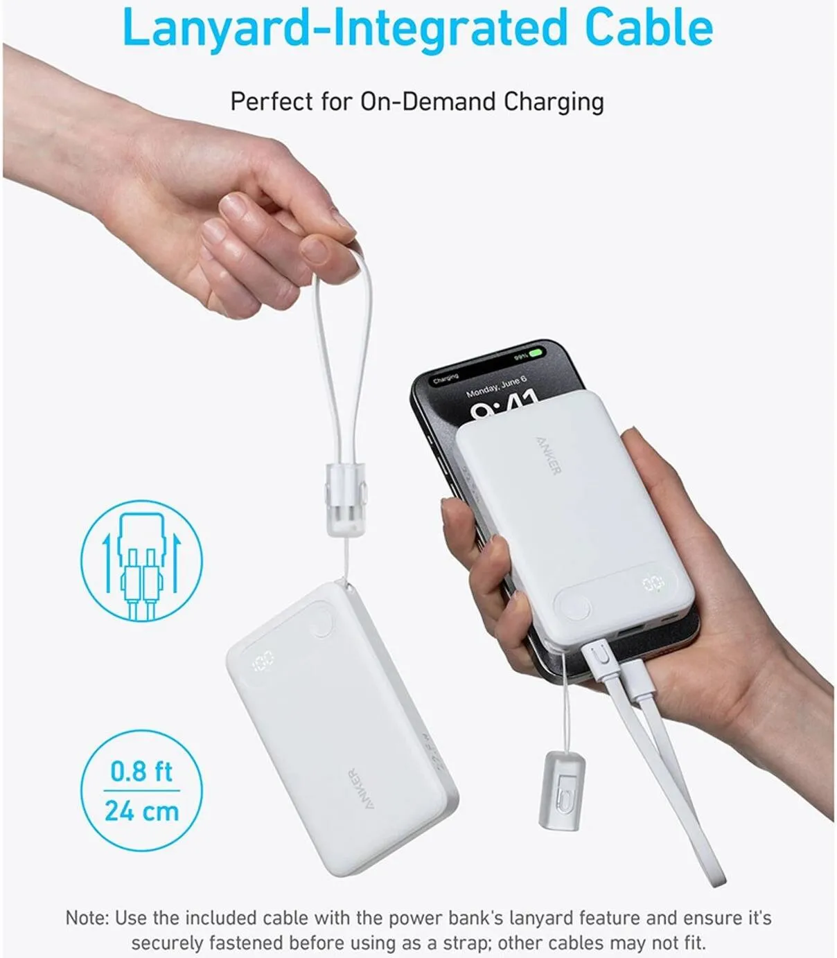 Anker PowerCore 10K 22.5W Power Bank with Digital Display A1257H11