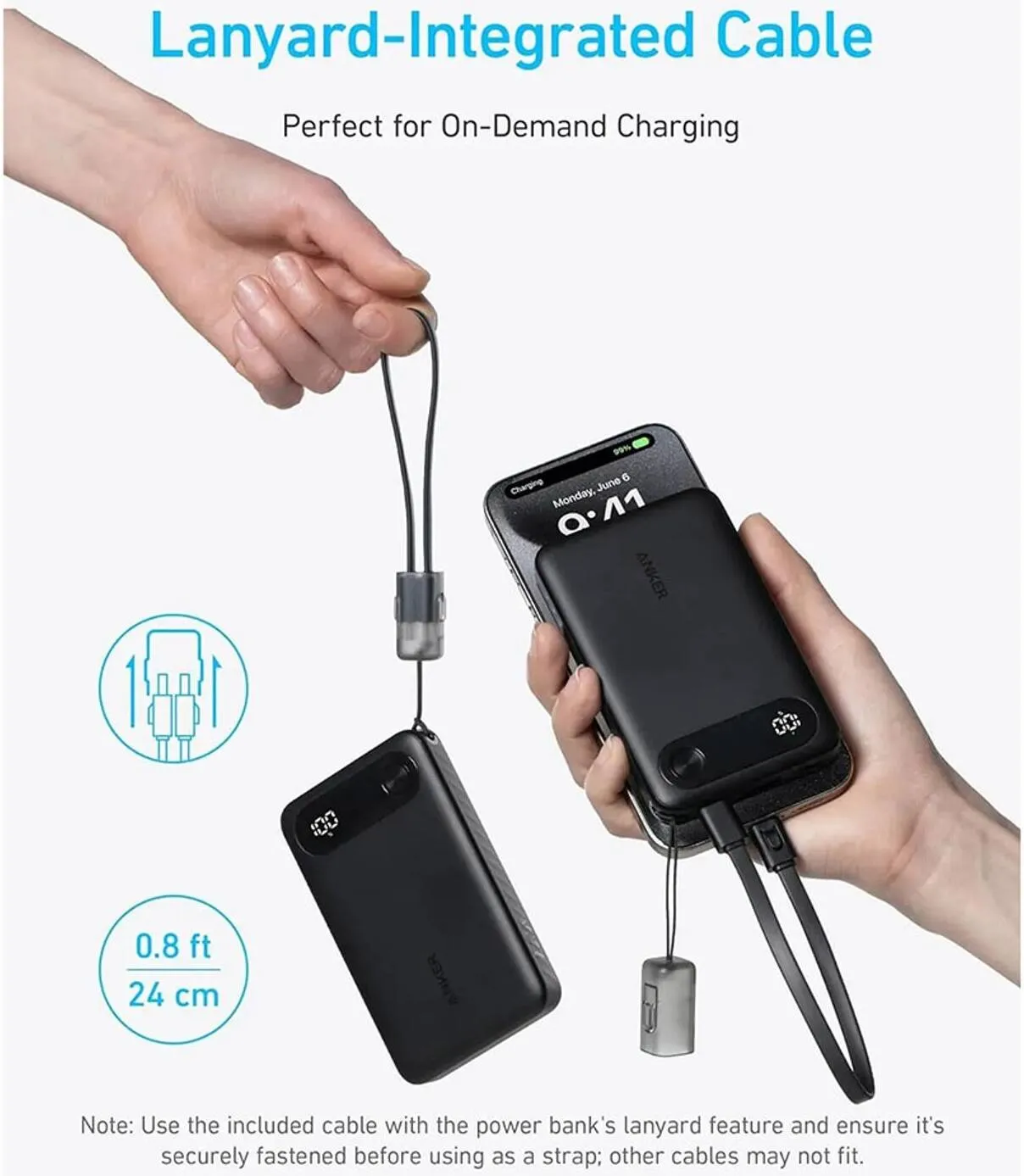 Anker PowerCore 10K 22.5W Power Bank with Digital Display A1257H11