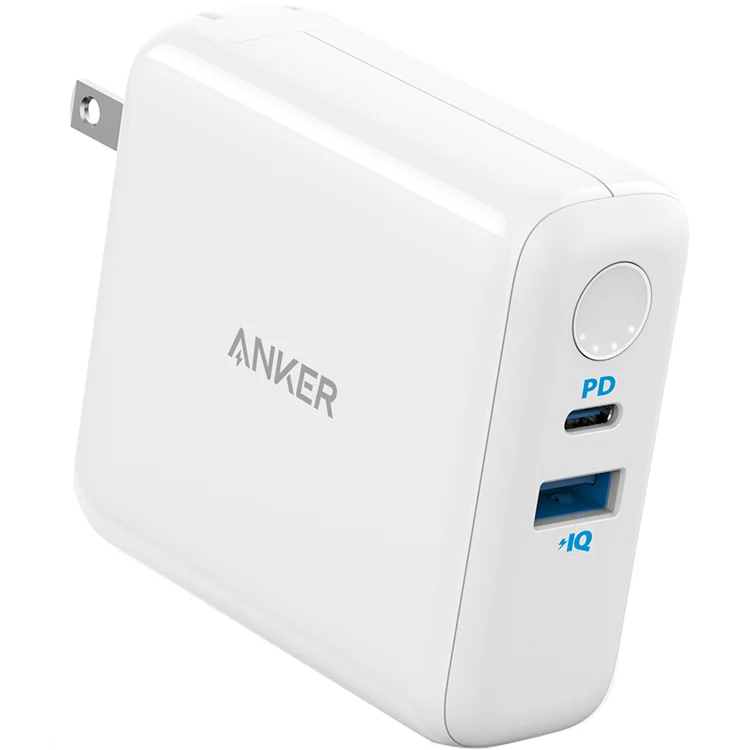 Anker PowerCore III Fusion 5K Power Bank and Wall Charger A1624H22