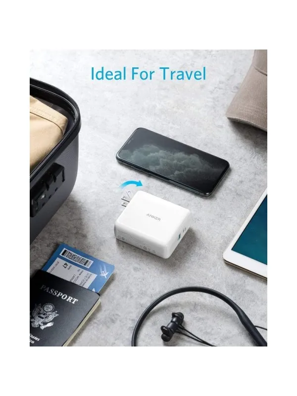 Anker PowerCore III Fusion 5K Power Bank and Wall Charger A1624H22