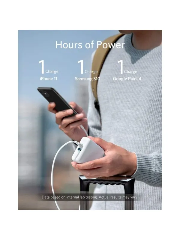 Anker PowerCore III Fusion 5K Power Bank and Wall Charger A1624H22