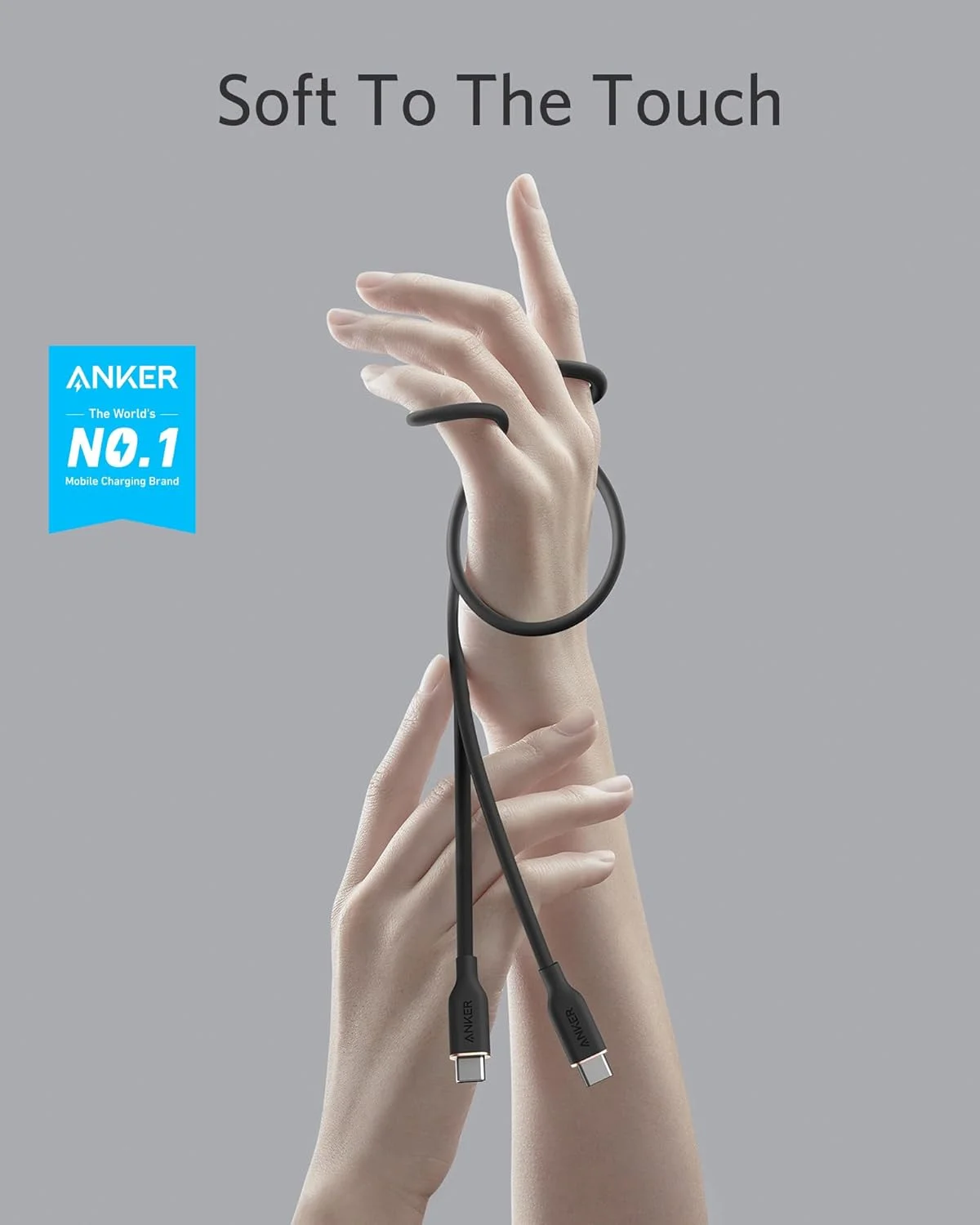 Anker PowerLine III Flow 100W USB-C to USB-C Cable