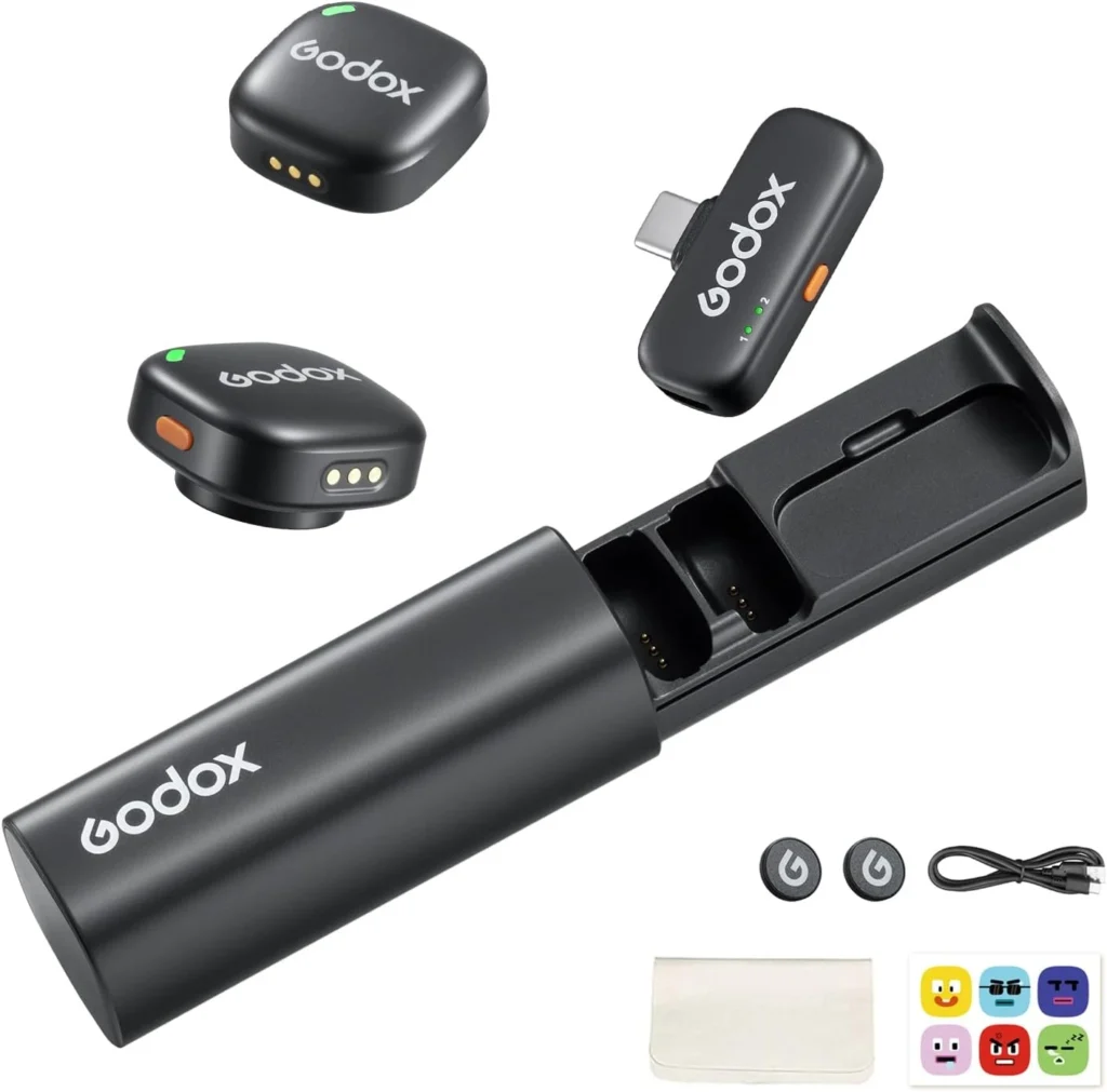 Godox C01 2-Person Wireless Microphone System (USB-C)
