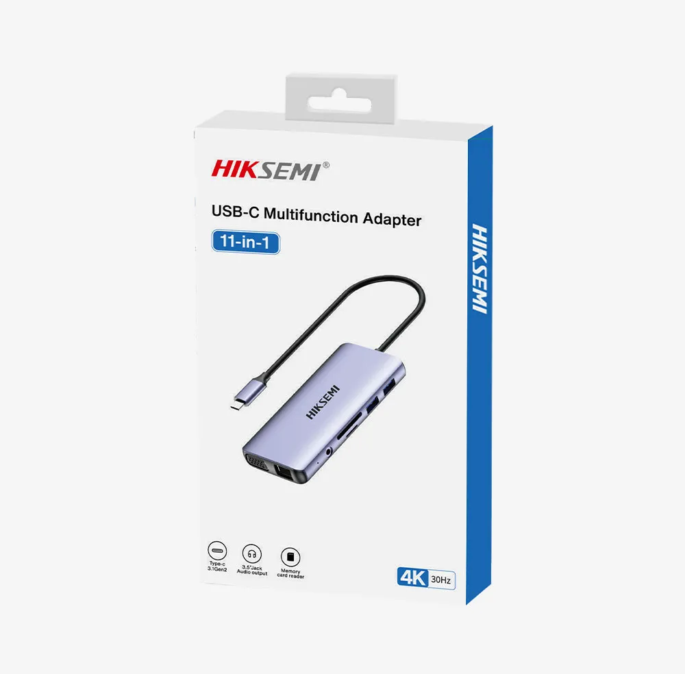 Hiksemi 11-in-1 USB-C Multifunction Hub HS-HUB-DS11