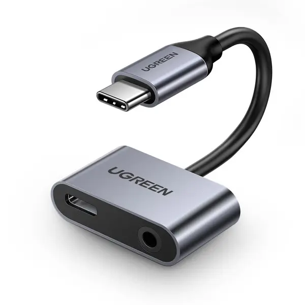 Ugreen Dual Port USB-C to 3.5mm Audio Adapter 50596